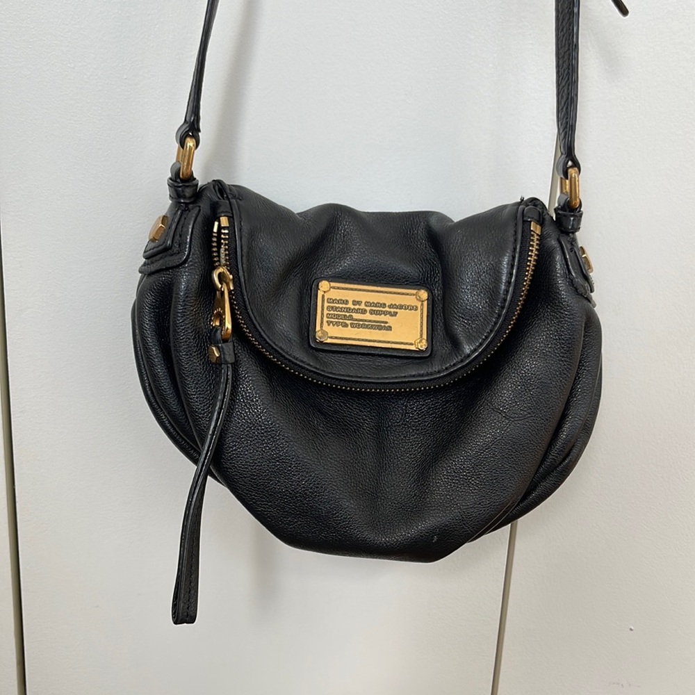 Marc by Marc Jacob’s Black Leather Crossbody bag